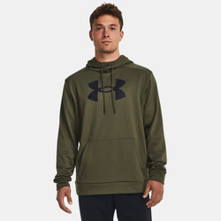 Armour Fleece® Big Logo Hoodie Marine OD Green Black