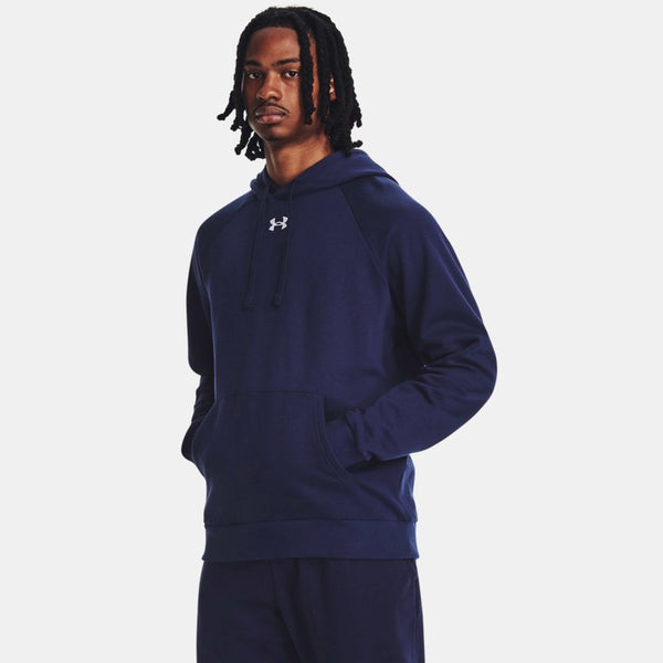 Under Armour Rival Fleece Hoodie Midnight Navy White