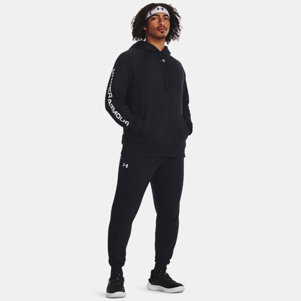 Under Armour Rival Fleece Suit Black White