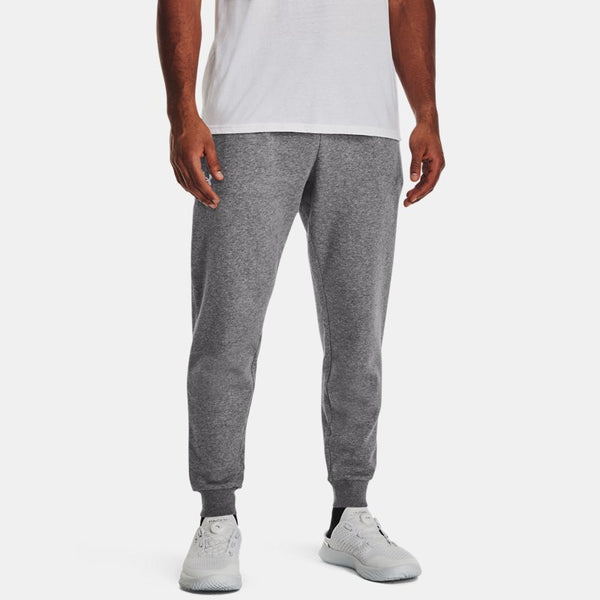 Under Armour Rival Fleece Joggers Castlerock Light Heather White