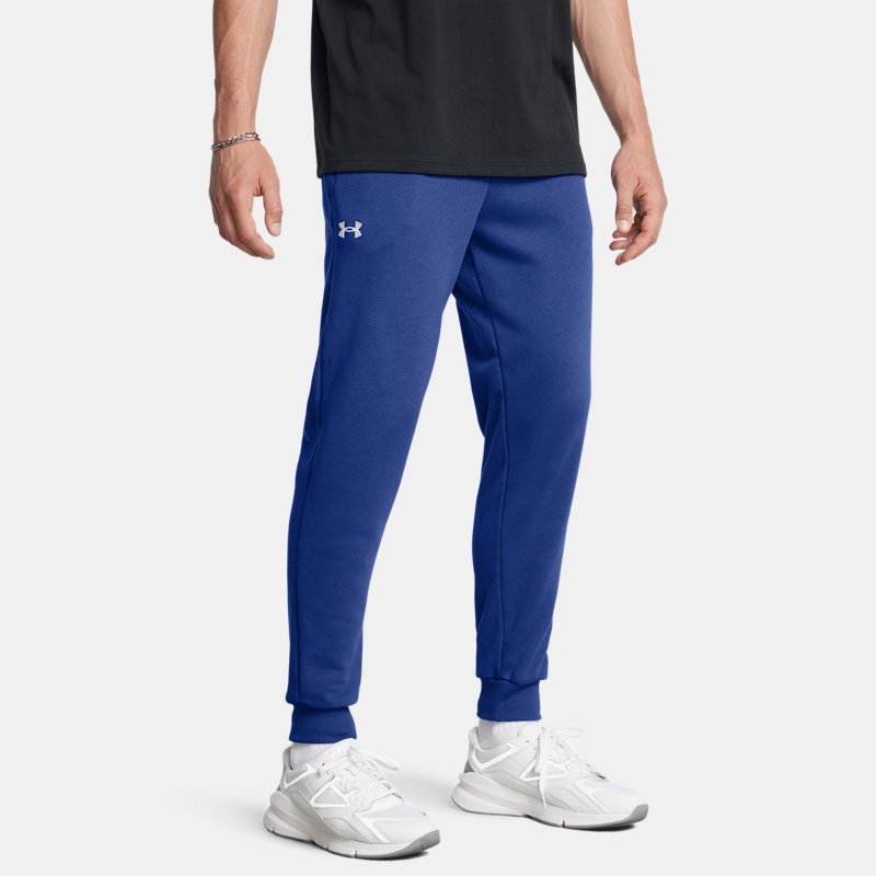 Under Armour Rival Fleece Joggers Tech Blue White