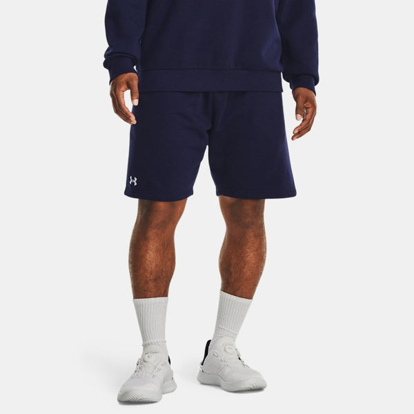 Under Armour Rival Fleece Shorts Midnight Navy White