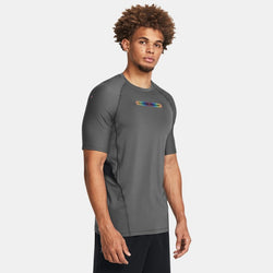 Under Armour RUSH™ SmartForm Short Sleeve Castlerock Black