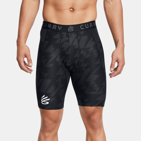 Under Armour Curry HeatGear® Printed Shorts Black Anthracite White