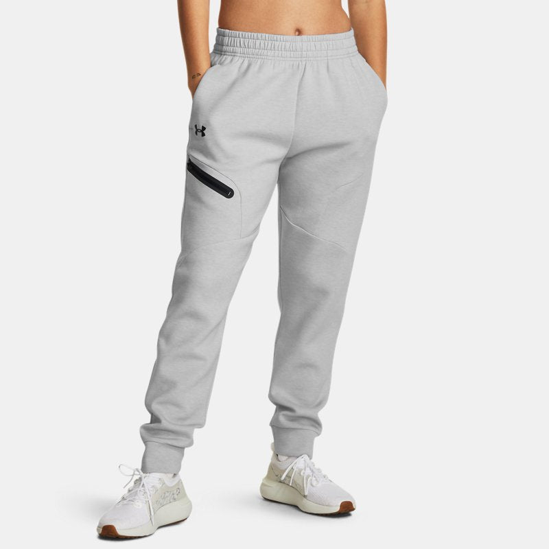 Under Armour Unstoppable Fleece Joggers Mod Gray Black XXS