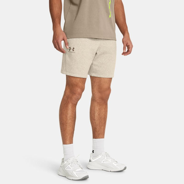 Under Armour Icon Fleece Shorts Timberwolf Taupe Light Hthr Timberwolf Taupe