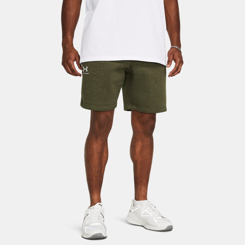 Under Armour Icon Fleece Shorts Marine OD Green White