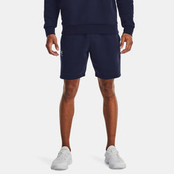 Under Armour Icon Fleece Shorts Midnight Navy White