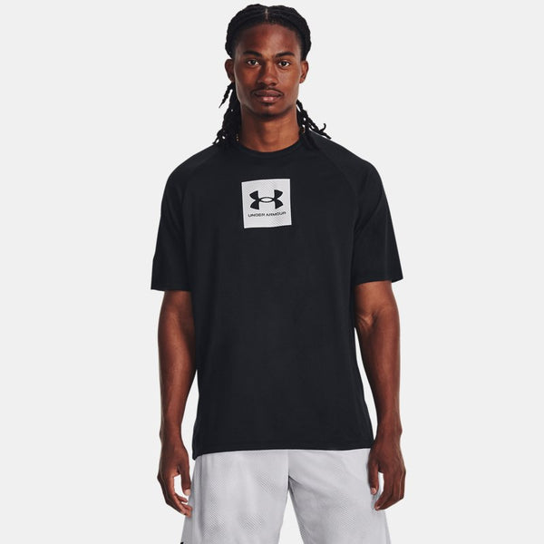 Under Armour Tech™ Print Fill Short Sleeve Black White