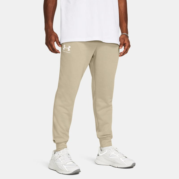 Under Armour Rival Terry Joggers Khaki Base Onyx White