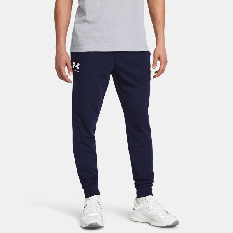 Under Armour Rival Terry Joggers Midnight Navy Onyx White