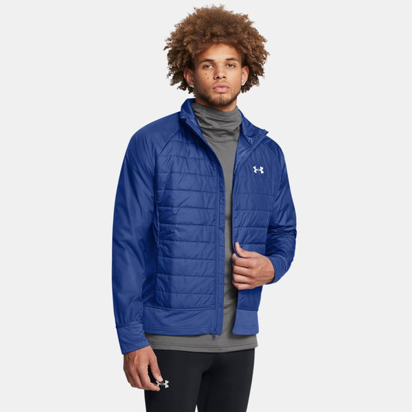 Under Armour Launch Insulated Jacket Tech Blue Reflective