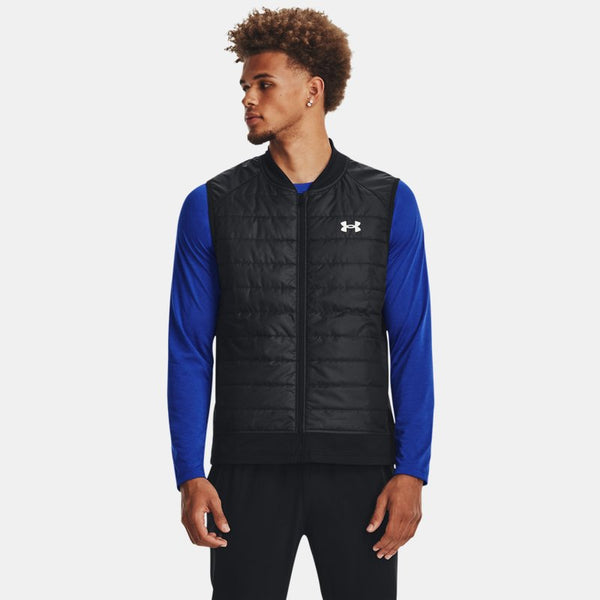 Under Armour Launch Insulated Vest Black Reflective