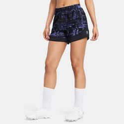 Under Armour Challenger Pro Printed Shorts Starlight Celeste