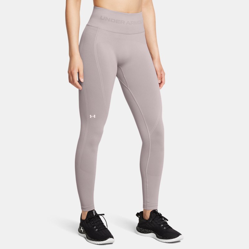 Under Armour Train Seamless Leggings Tetra Gray White