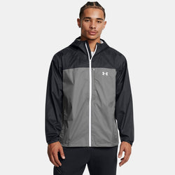 Under Armour Stormproof Cloudstrike Jacket Black Castlerock White