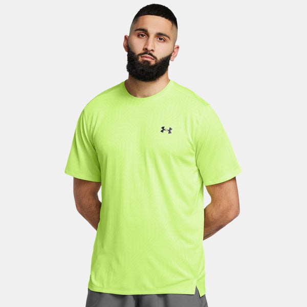 Under Armour Tech™ Vent Geotessa Short Sleeve Morph Green Black