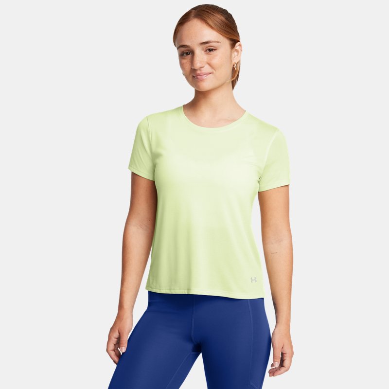 Under Armour Launch Short Sleeve Retro Green Reflective