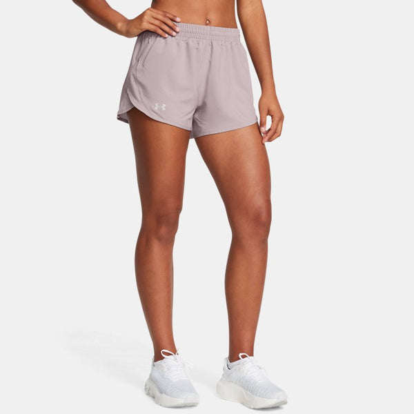 Under Armour Fly-By " Shorts Tetra Gray Tetra Gray Reflective