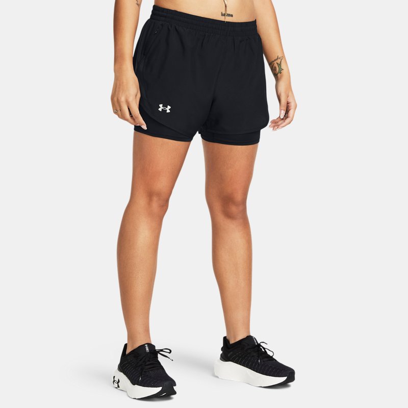 Under Armour Fly-By -in- Shorts Black Reflective