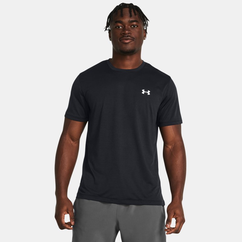 Under Armour Launch Short Sleeve Black Reflective