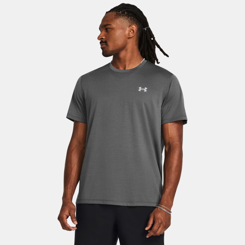 Under Armour Launch Short Sleeve Castlerock Reflective