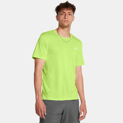 Under Armour Launch Short Sleeve Morph Green Reflective