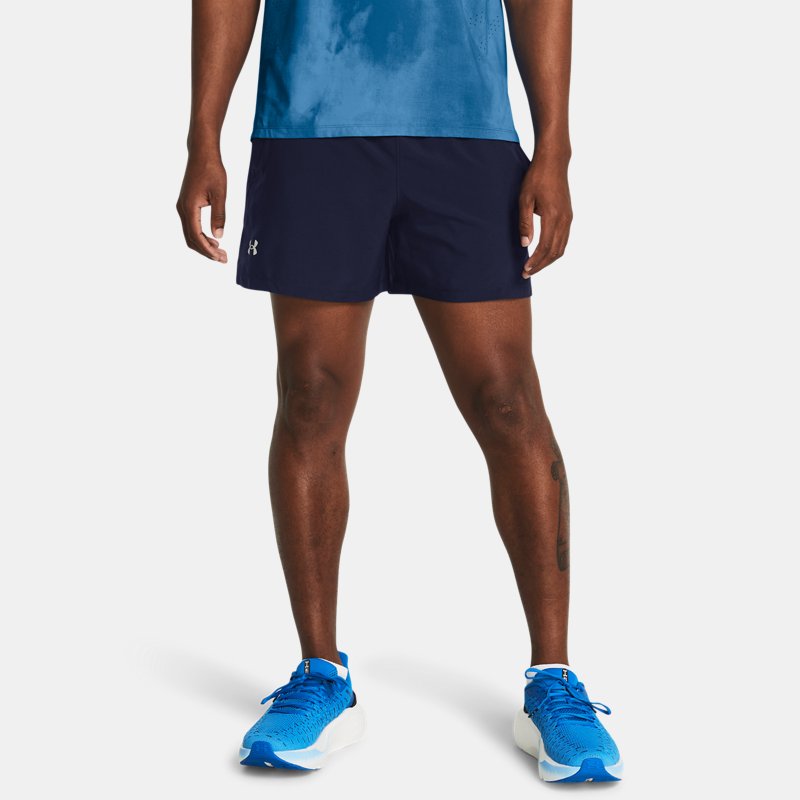 Under Armour Launch Unlined " Shorts Midnight Navy Midnight Navy Reflective