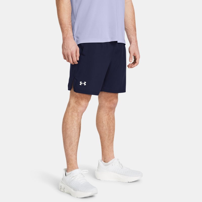 Under Armour Launch " Shorts Midnight Navy Midnight Navy Reflective