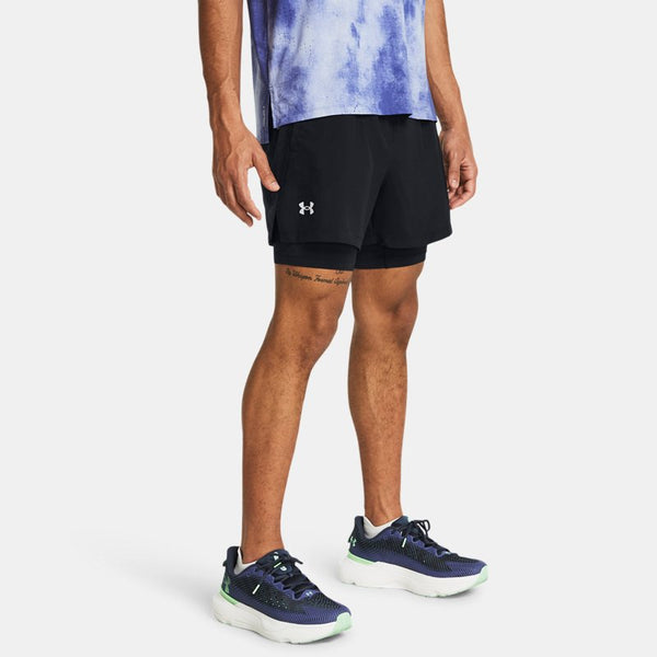 Under Armour Launch -in- " Shorts Black Reflective