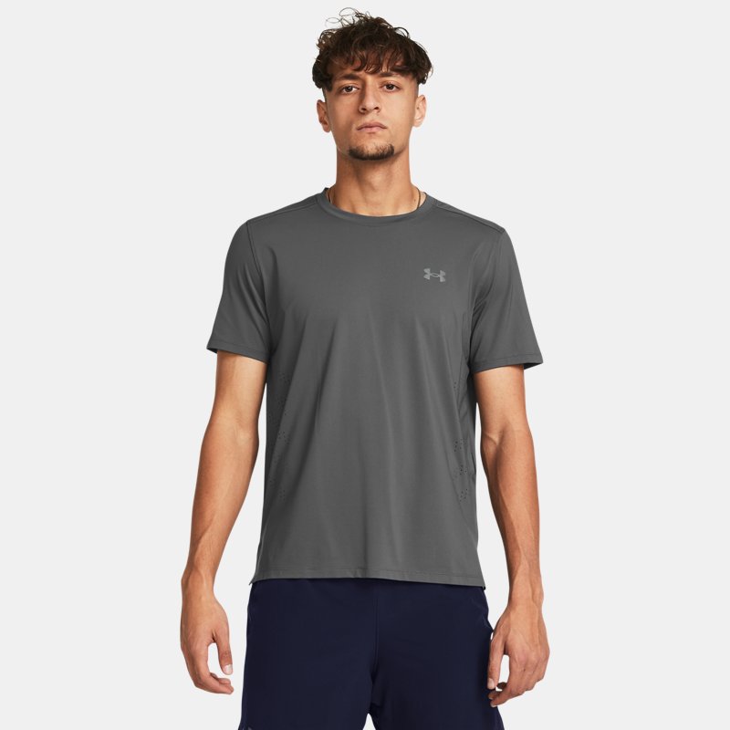 Under Armour Launch Elite Short Sleeve Castlerock Reflective