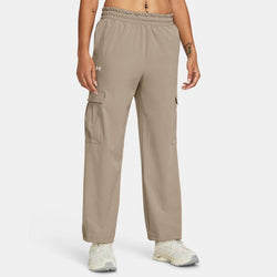 Under Armour Rival Woven Cargo Pants Timberwolf Taupe White