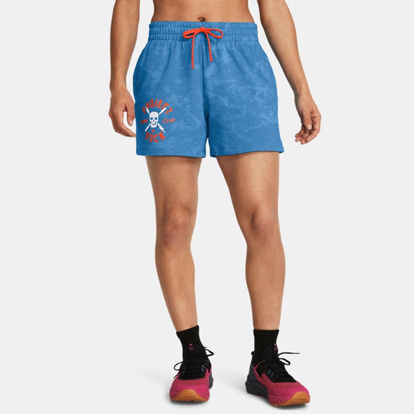 Project Rock Terry Underground Shorts Viral Blue Phoenix White