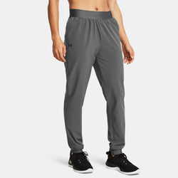 Under Armour Rival High-Rise Woven Pants Castlerock Black