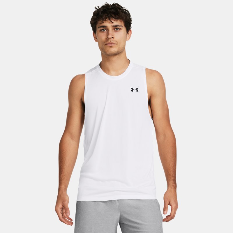 Under Armour Tech™ Tank White Black