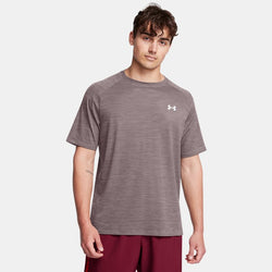 Under Armour Tech™ Textured Short Sleeve Tetra Gray White