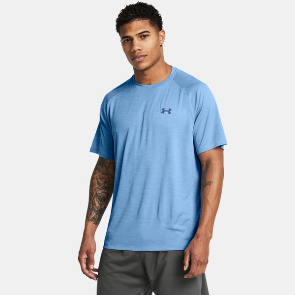 Under Armour Tech™ Textured Short Sleeve Horizon Blue Tech Blue