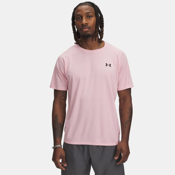 Under Armour Tech™ Textured Short Sleeve Prime Pink Black