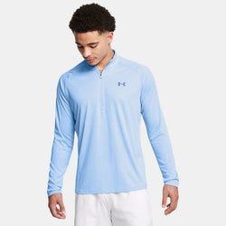 Under Armour Tech™ Textured ½ Zip Horizon Blue Tech Blue