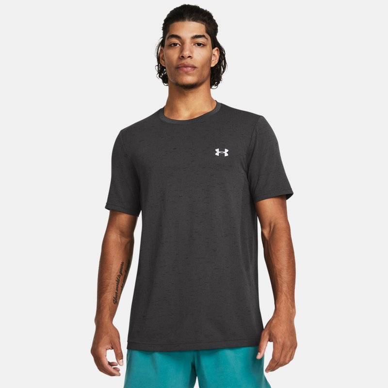 Under Armour Vanish Seamless Short Sleeve Castlerock Mod Gray