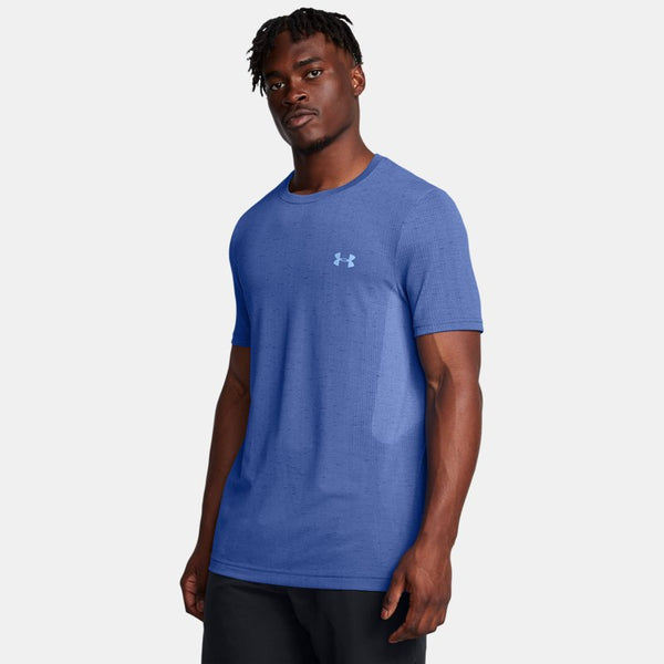 Under Armour Vanish Seamless Short Sleeve Tech Blue Horizon Blue