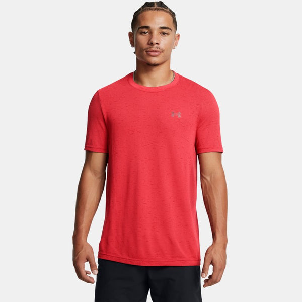 Under Armour Vanish Seamless Short Sleeve Racer Red Cardinal