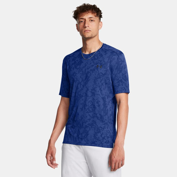 Under Armour Tech™ Vent Geode Short Sleeve Tech Blue Black