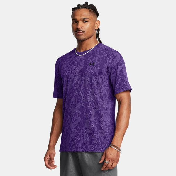 Under Armour Tech™ Vent Geode Short Sleeve Purple Black