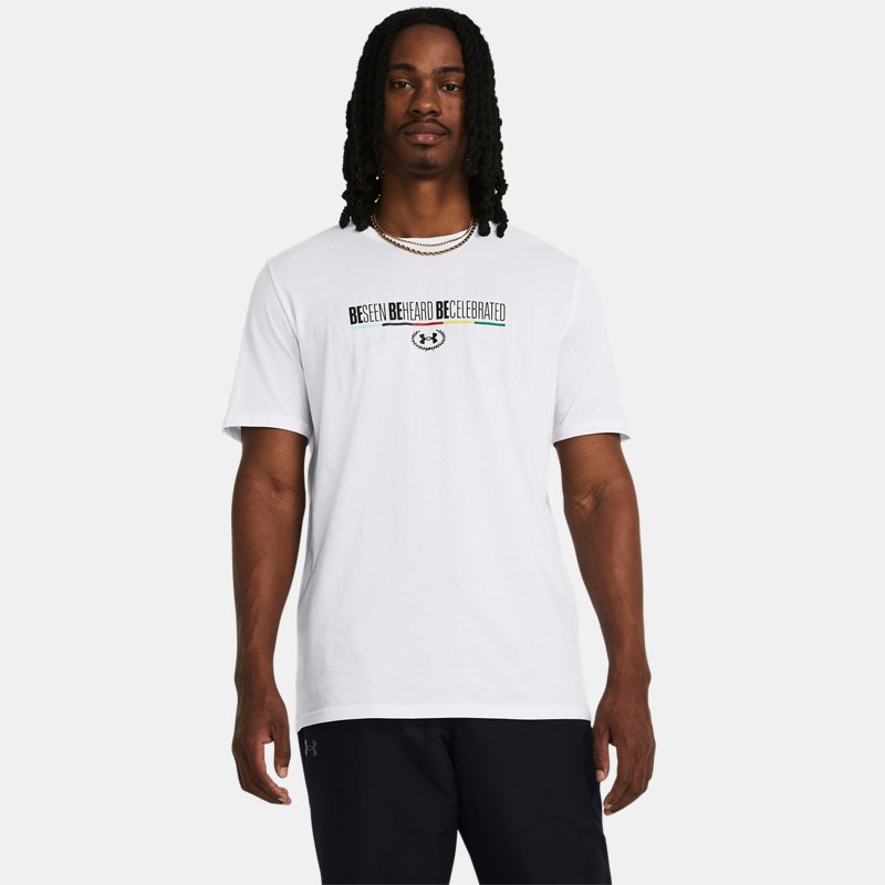 Under Armour Black History Month Short Sleeve White Black