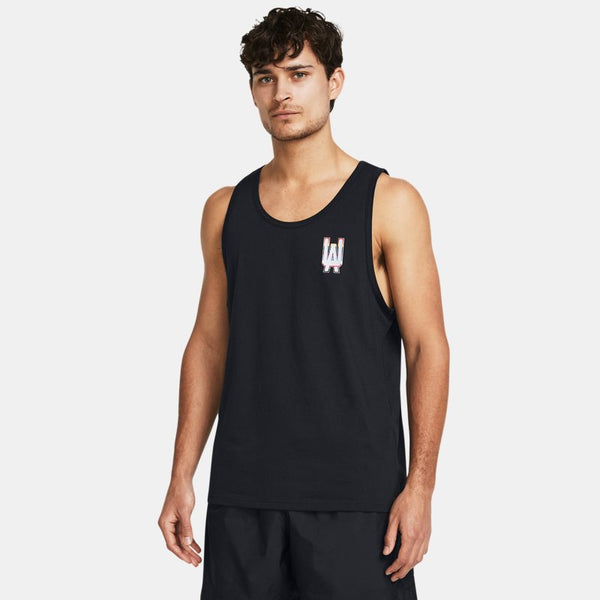 Under Armour Pride Tank Black White