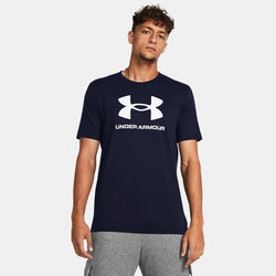 Under Armour Logo Short Sleeve Academy White