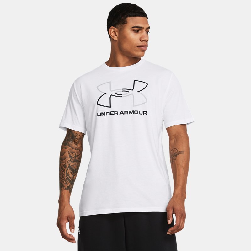 Under Armour Foundation Short Sleeve White Mod Gray Black