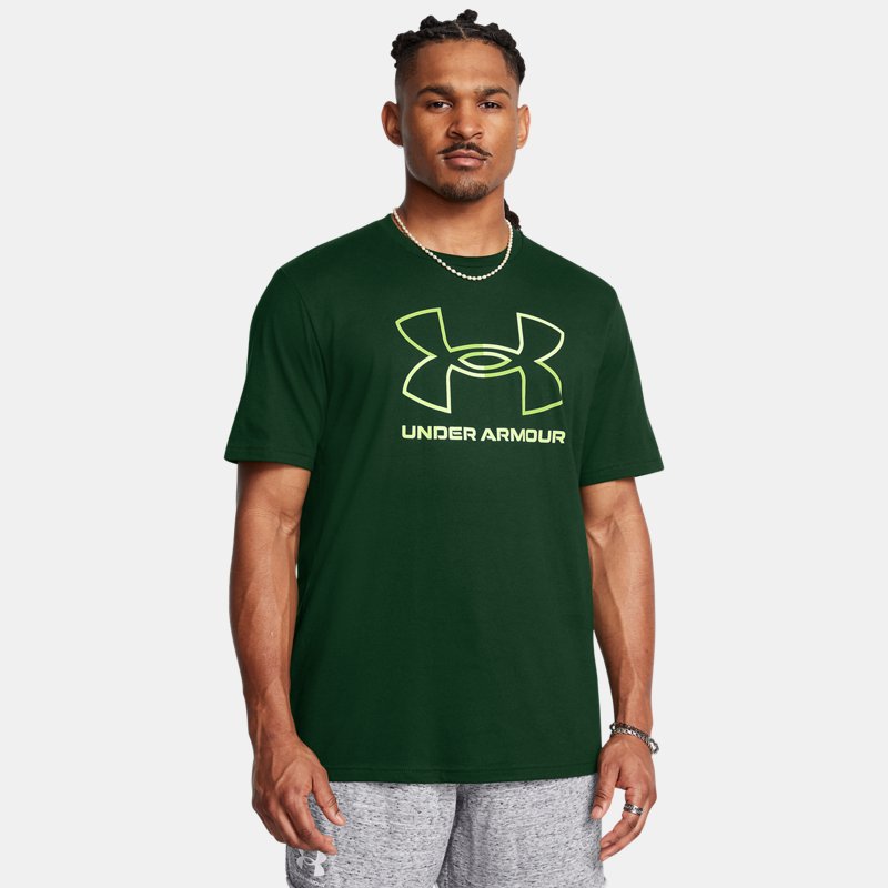 Under Armour Foundation Short Sleeve Forest Green Morph Green