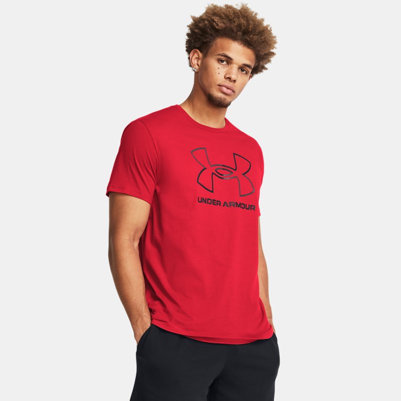 Under Armour Foundation Short Sleeve Red Black